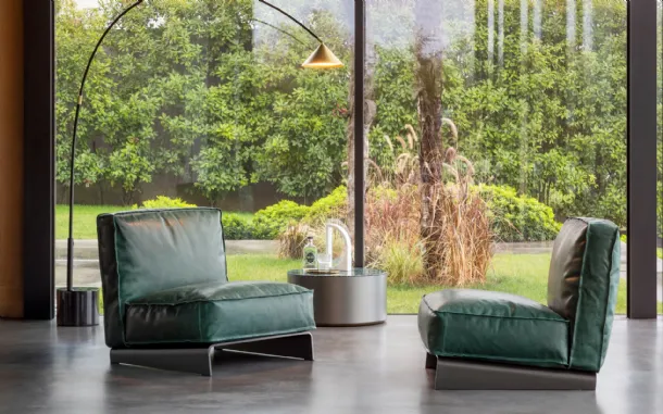 Tor Leather Armchair by Desirèe