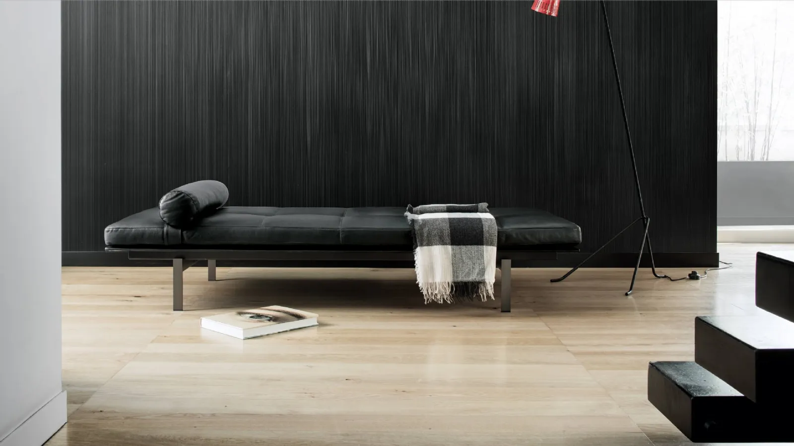 Yard Daybed leather armchair by Lema