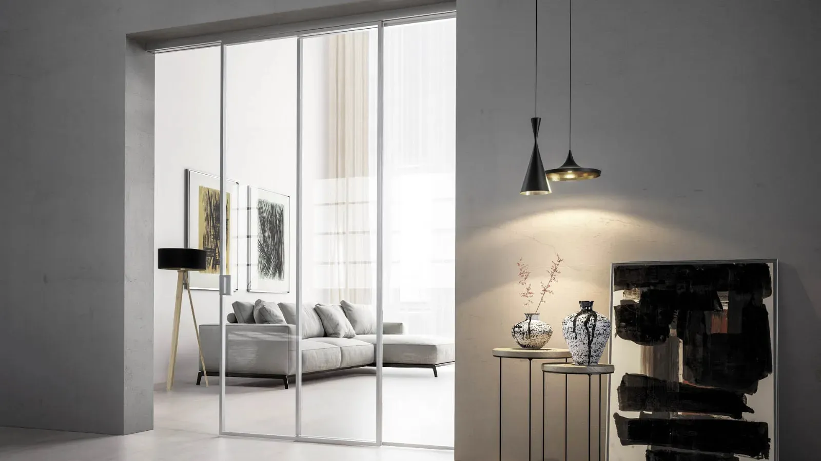 Gaia Suspended Interior Door by Doal