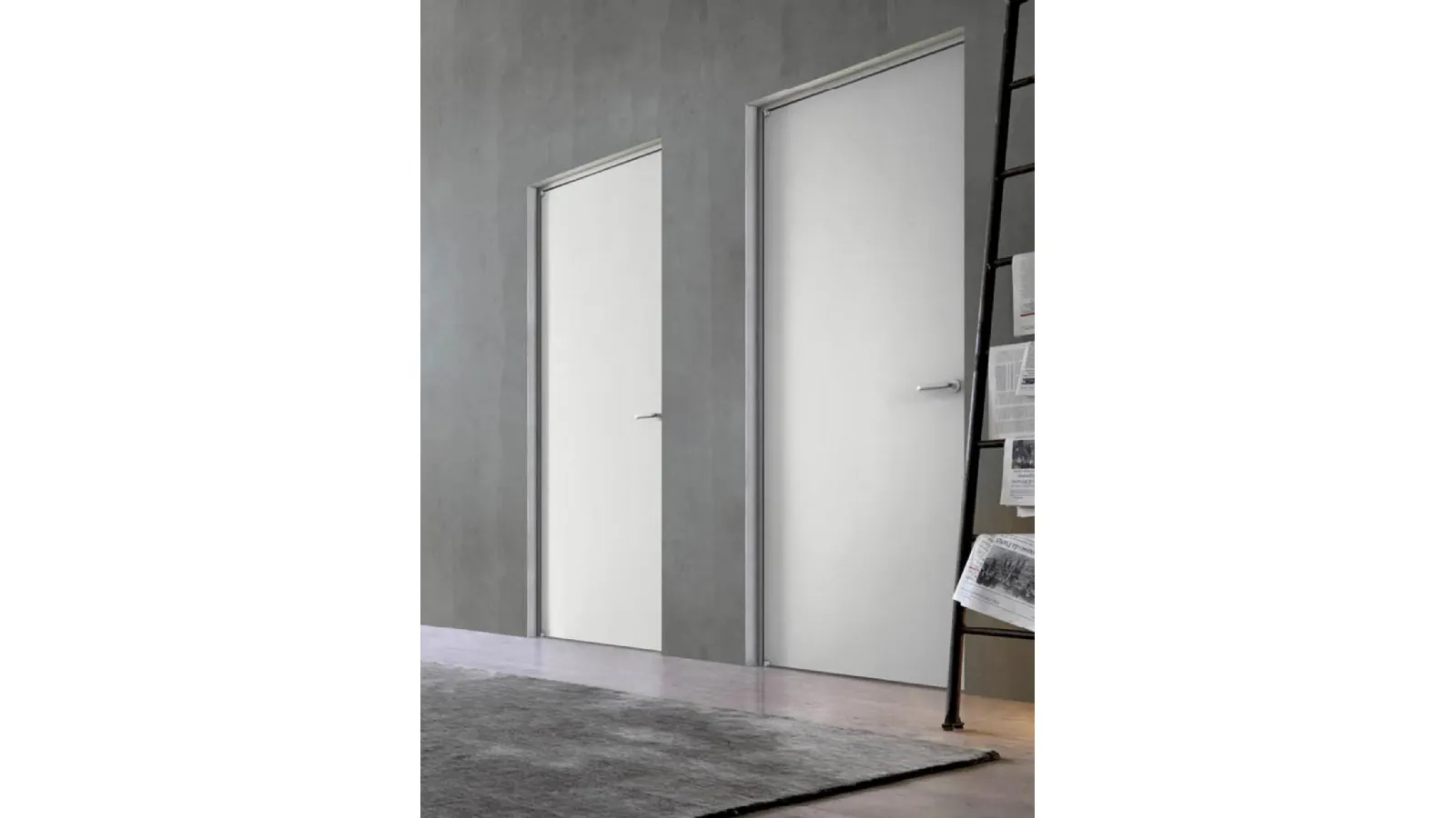 Gea Hinged Interior Door with Doal Frame