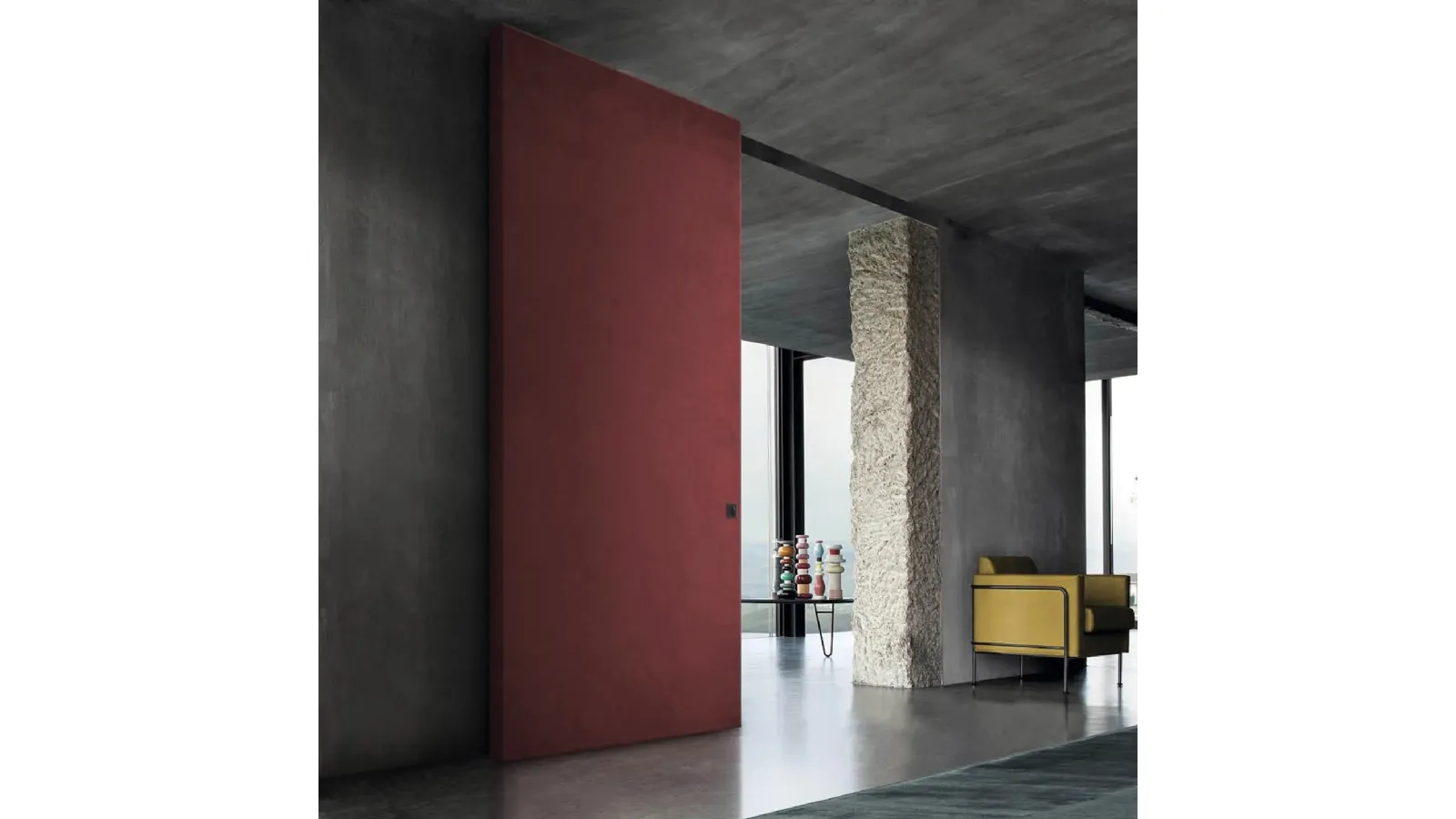 Gea Invisible Internal Sliding Door by Doal