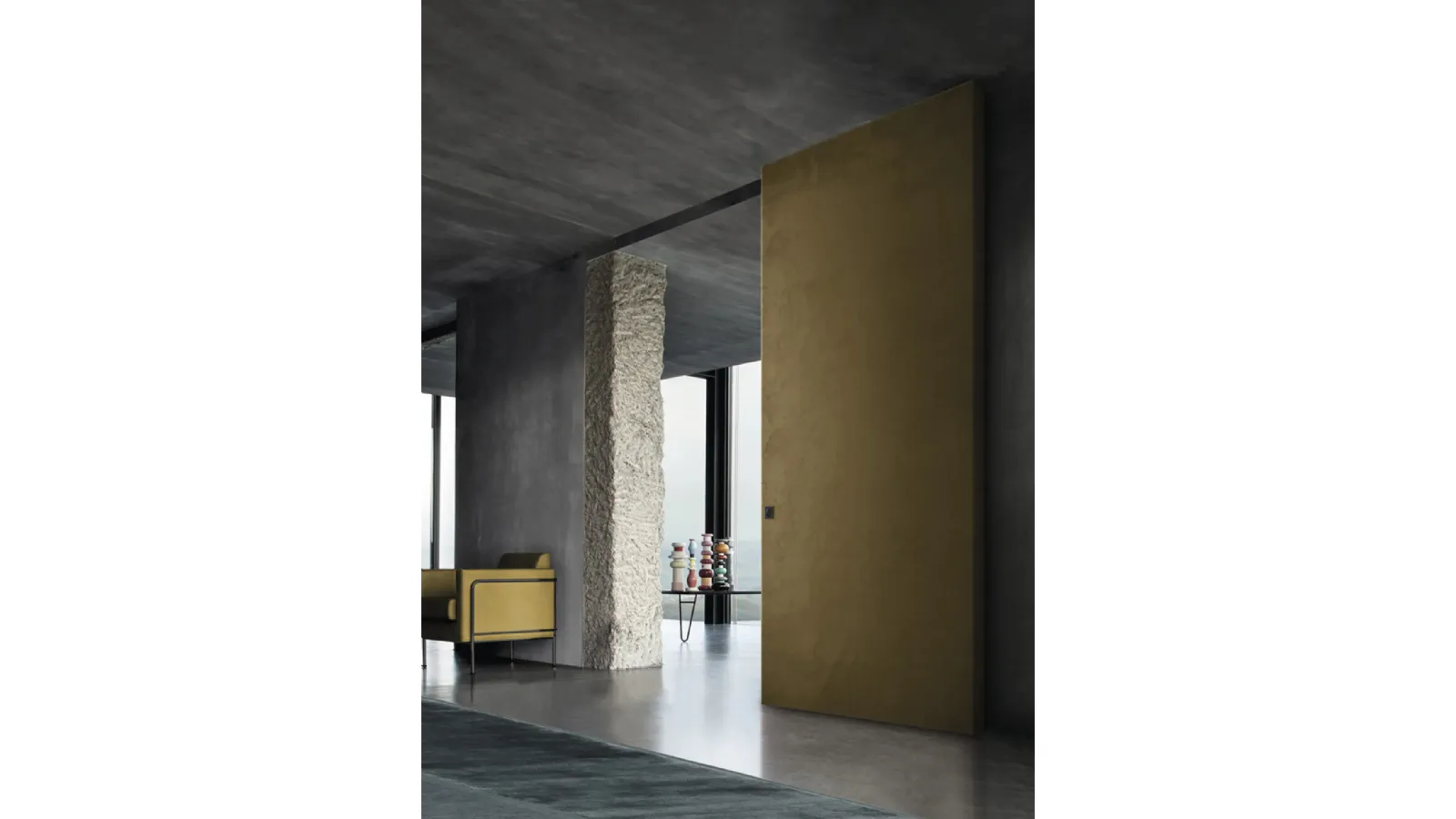 Gea Invisible Internal Sliding Door by Doal