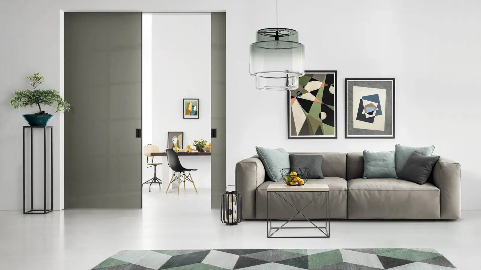 Just Suspended Interior Door by Doal
