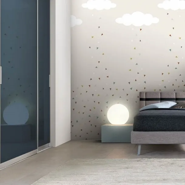 Sliding interior glass door with aluminum frame Zeus a Terra by Doal