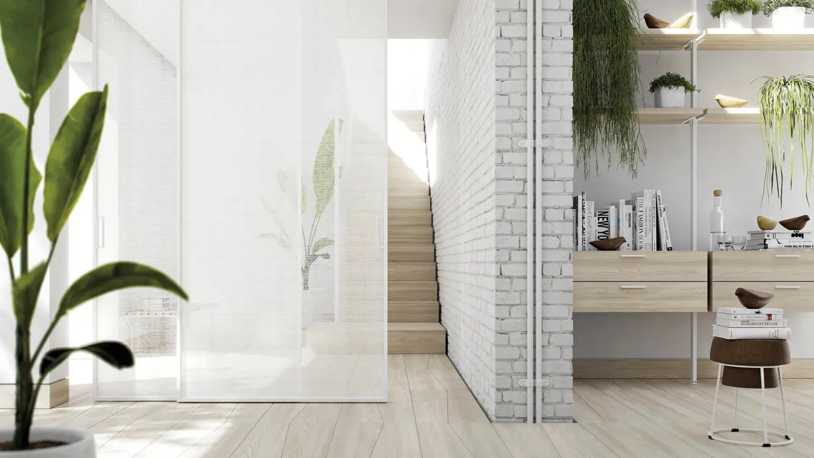 Zeus Suspended Interior Door by Doal
