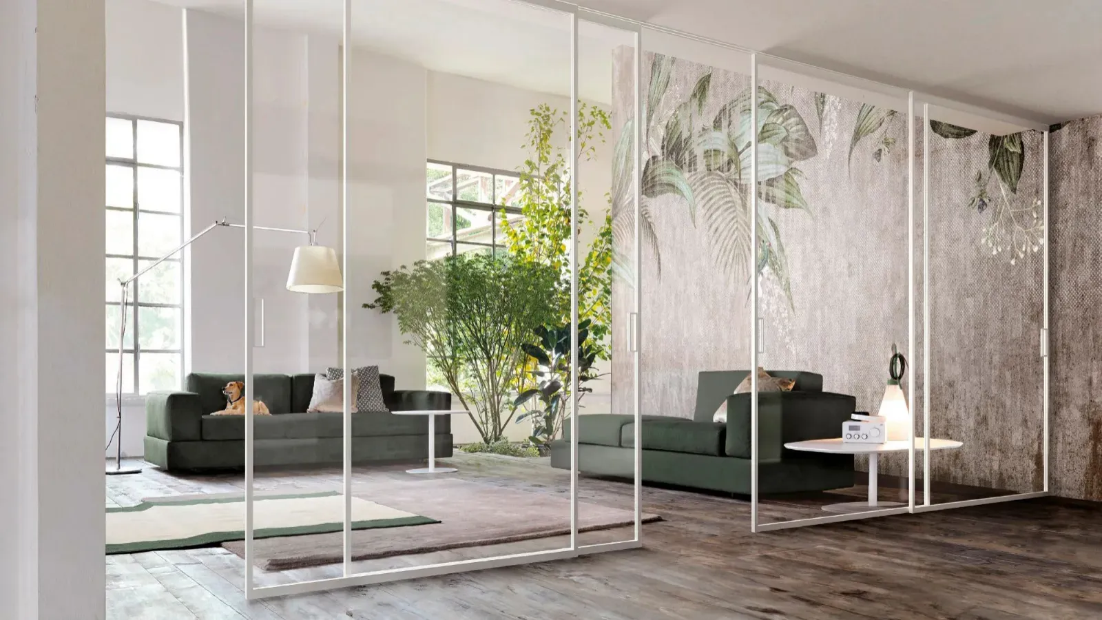 Zeus Suspended Interior Door by Doal