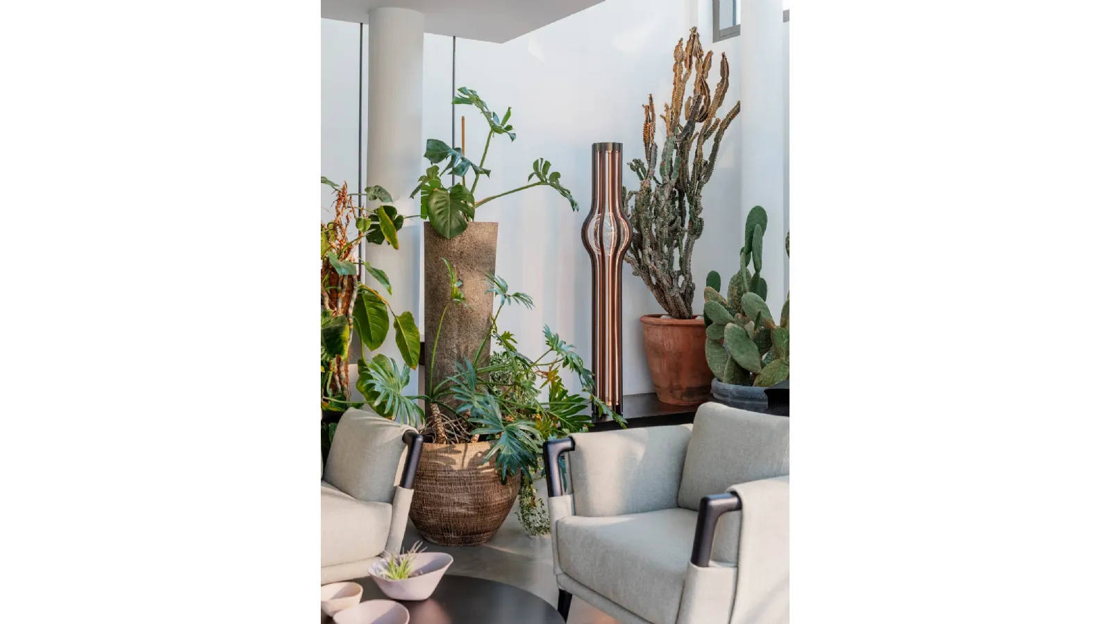 Ashaa bentwood floor lamp by Natevo