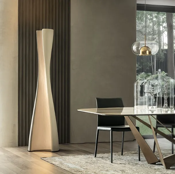 Floor lamp in clay Diploma by Cattelan Italia