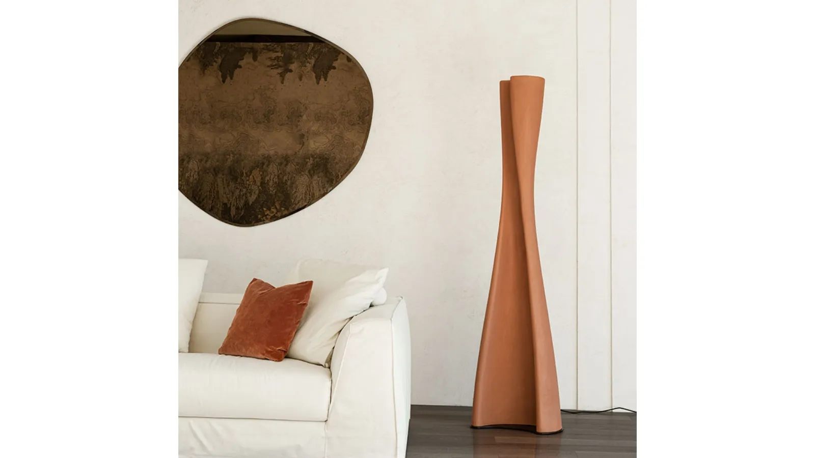 Clay floor lamp Diploma by Cattelan Italia