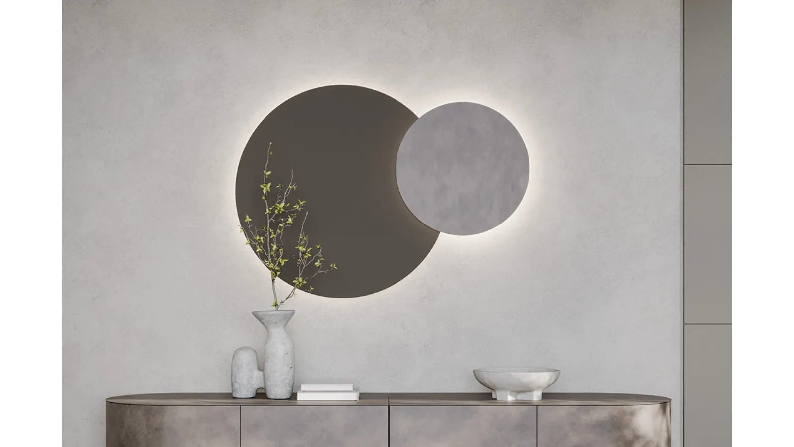 Eclipse Wall Lamp by Ronda Design