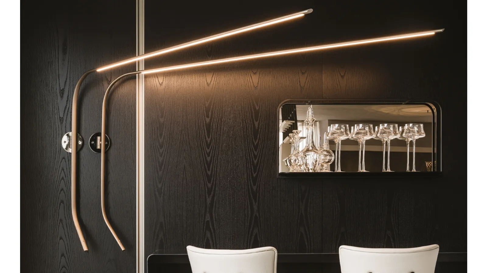 Fisherman metal wall lamp by Cattelan Italia