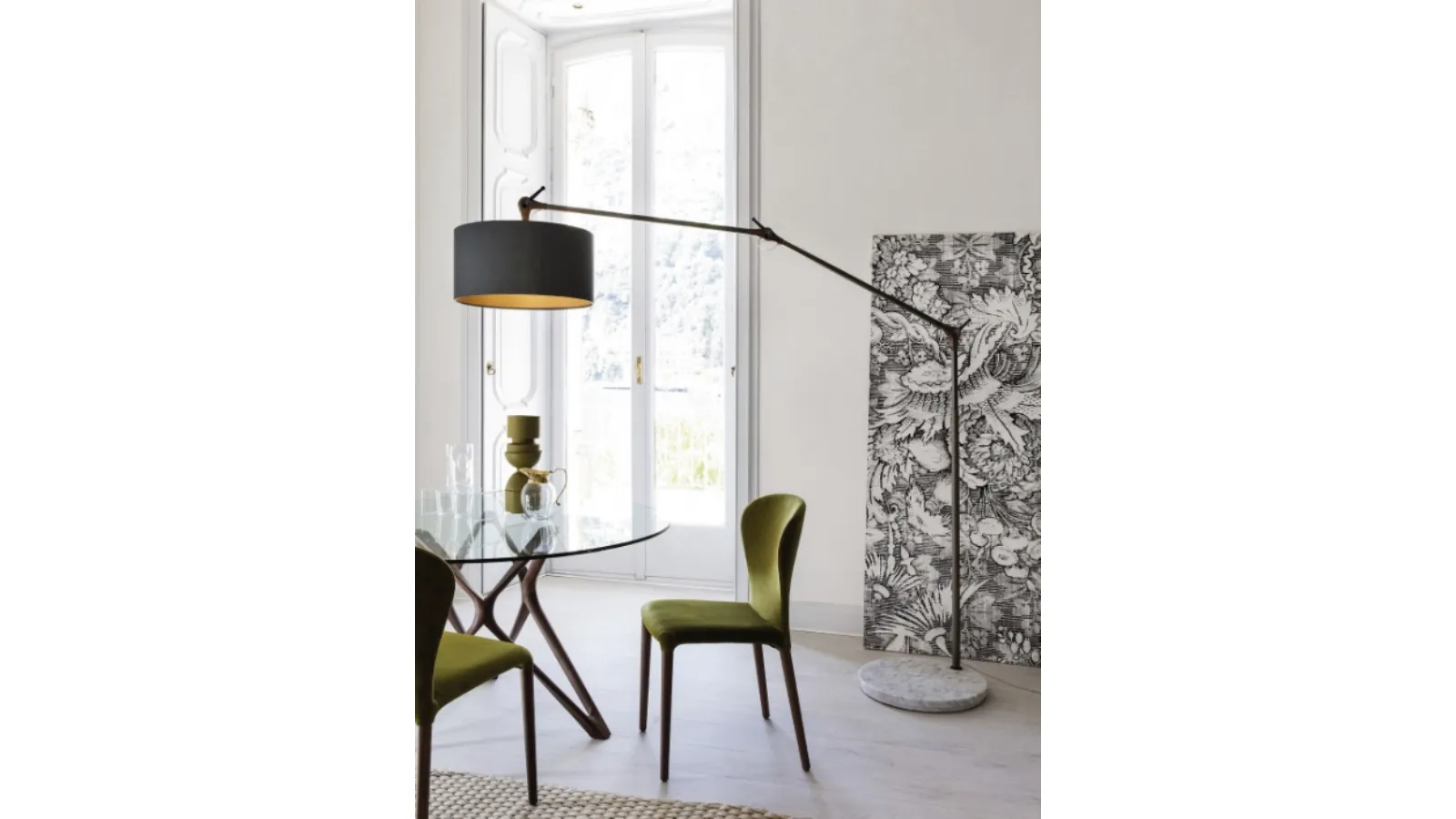 Gary floor lamp by Porada