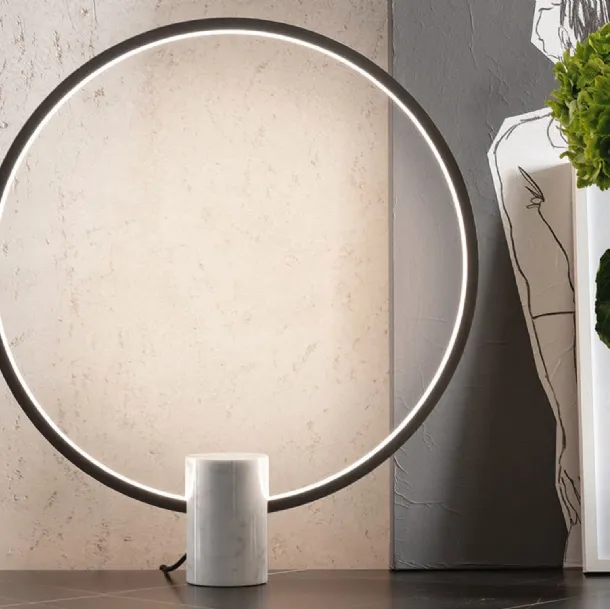 Halo table lamp by Porada