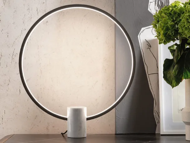 Halo table lamp by Porada