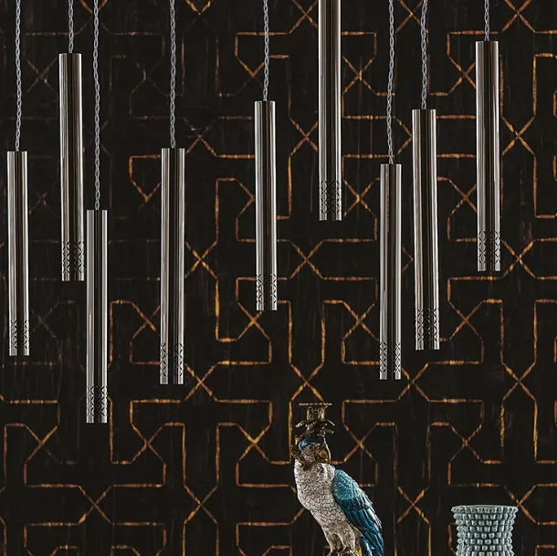 Stilo pendant lamp in steel by Cattelan Italia