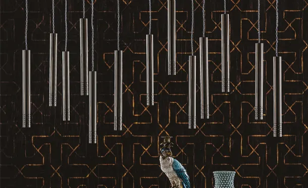 Stilo pendant lamp in steel by Cattelan Italia