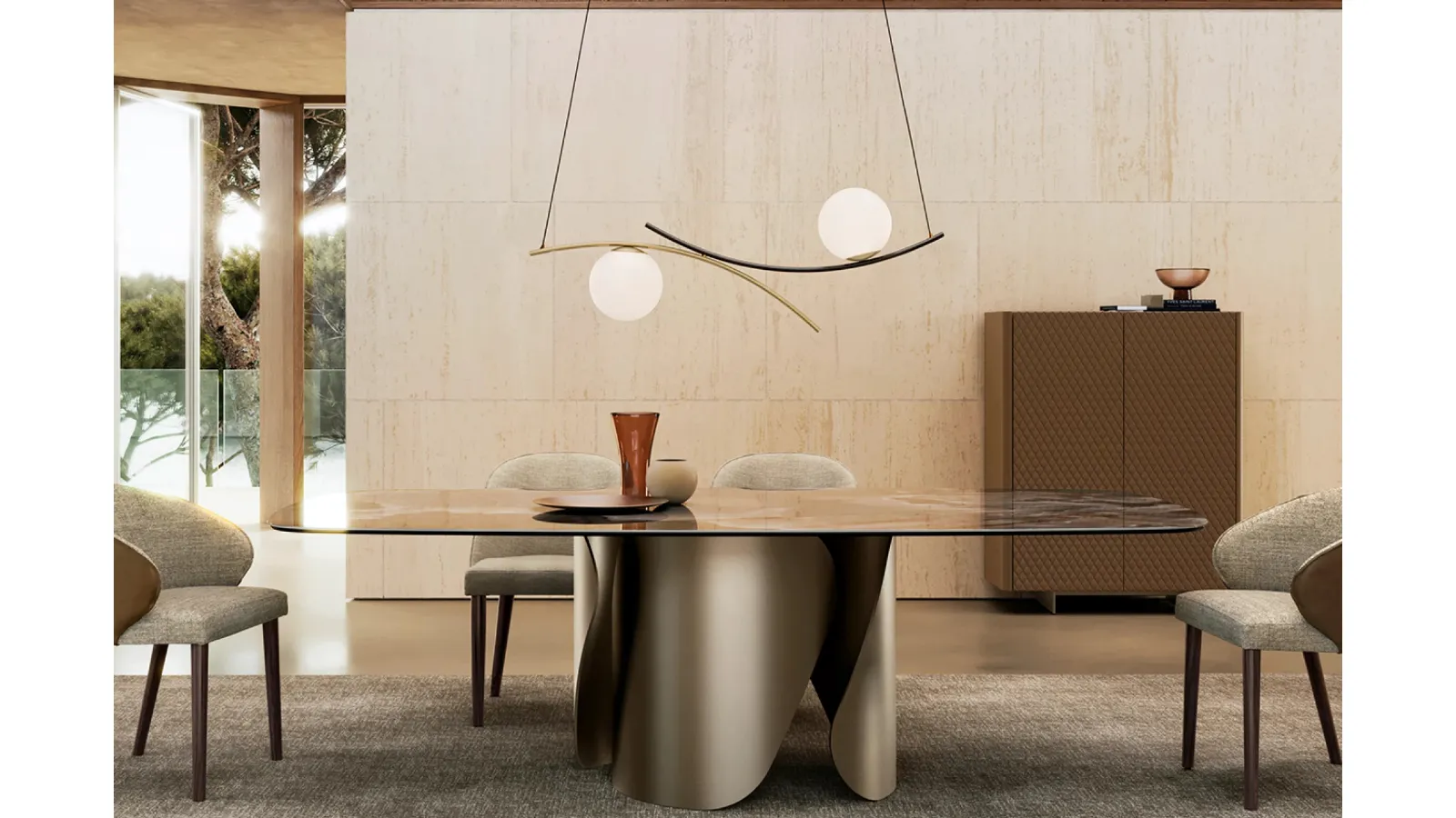 Vida pendant lamp by Eforma