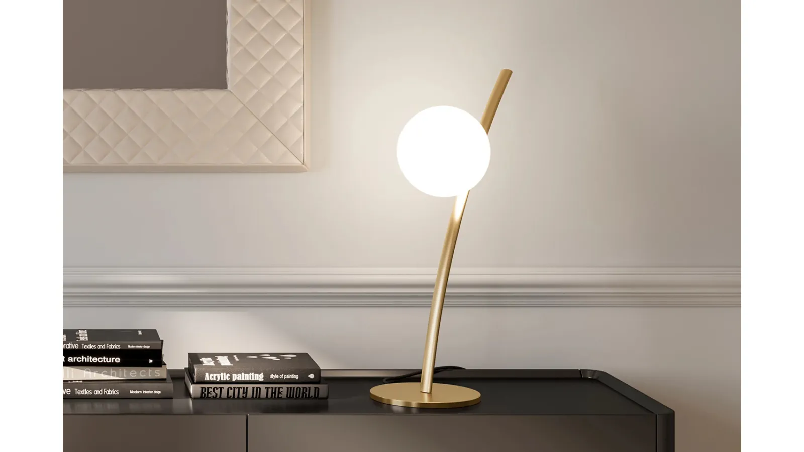 Vida Table Lamp by Eforma