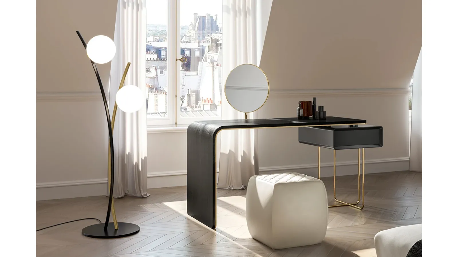 Vida floor lamp by Eforma