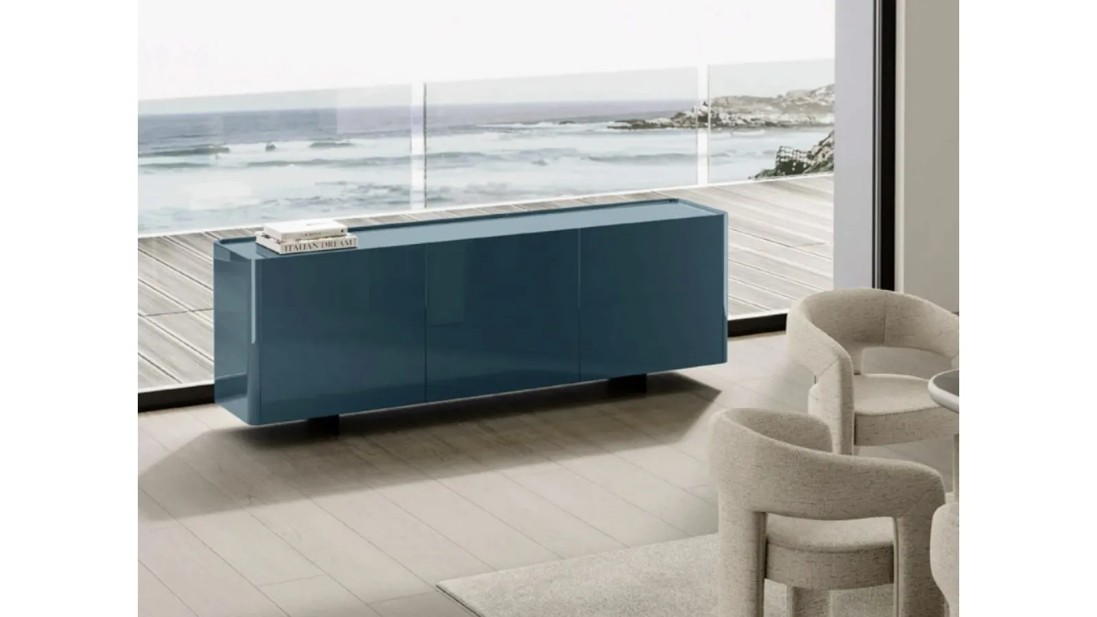 Madia Alma in glossy lacquer by Eforma