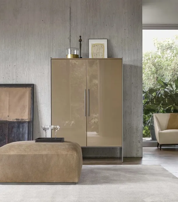 Bristol Tall Bar Cabinet by Alivar