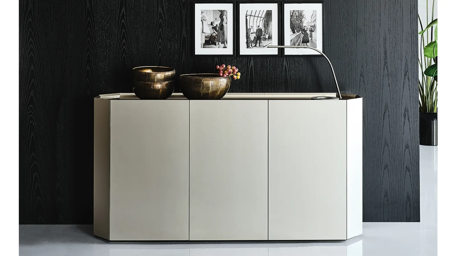 High Chelsea lacquered wood sideboard by Cattelan Italia