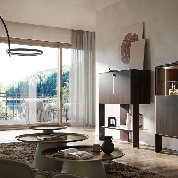 Design wooden Madia Cremona by Cattelan Italia