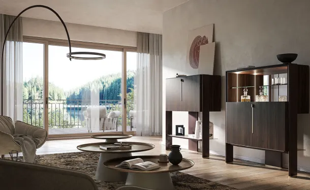 Design wooden Madia Cremona by Cattelan Italia