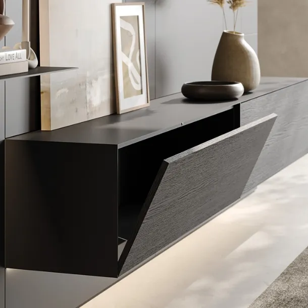 Iron wall-mounted sideboard by Ronda Design