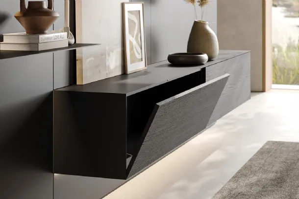Iron wall-mounted sideboard by Ronda Design