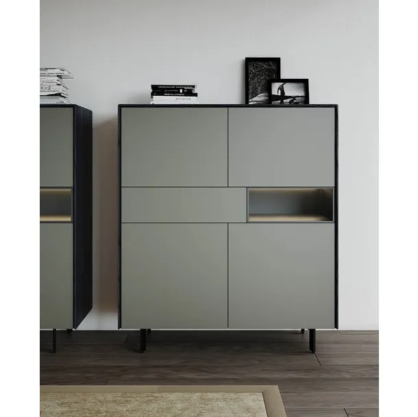Tall Madia Lug in matte lacquer by Fimar