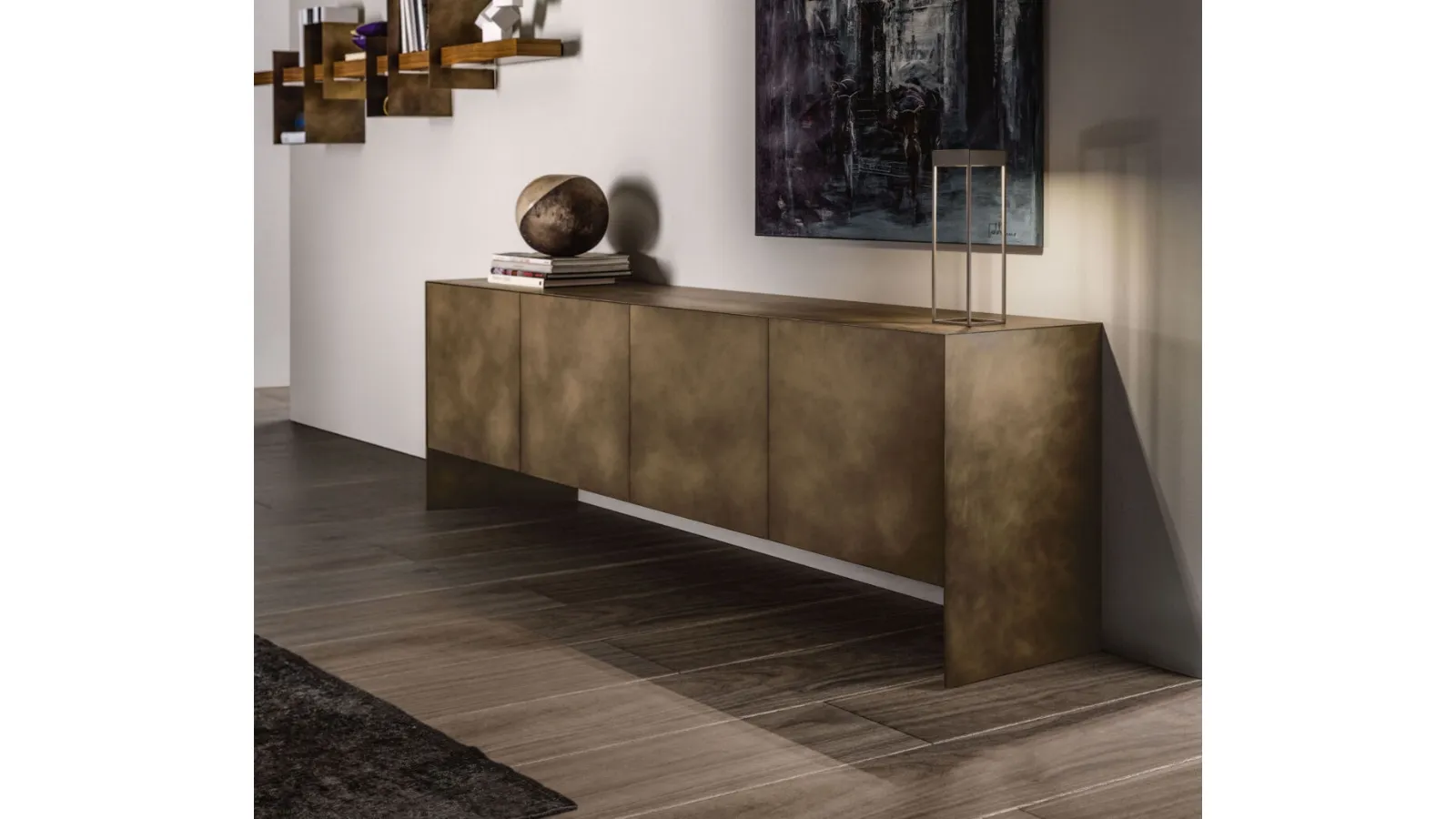 Nemesi Metal Madia with Simple and Elegant Design by Ronda Design