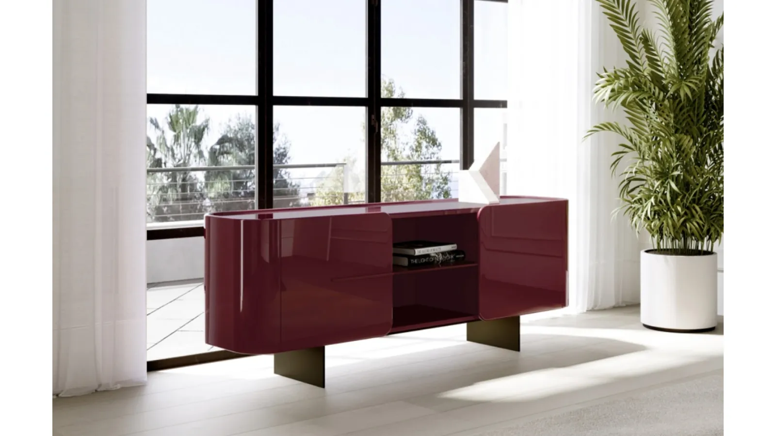 Madia Ninfa in glossy lacquer by Eforma