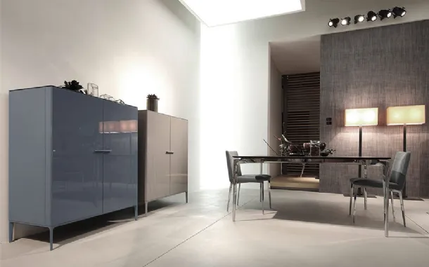 Madia Alta Side Up in glossy lacquered finish by Alivar