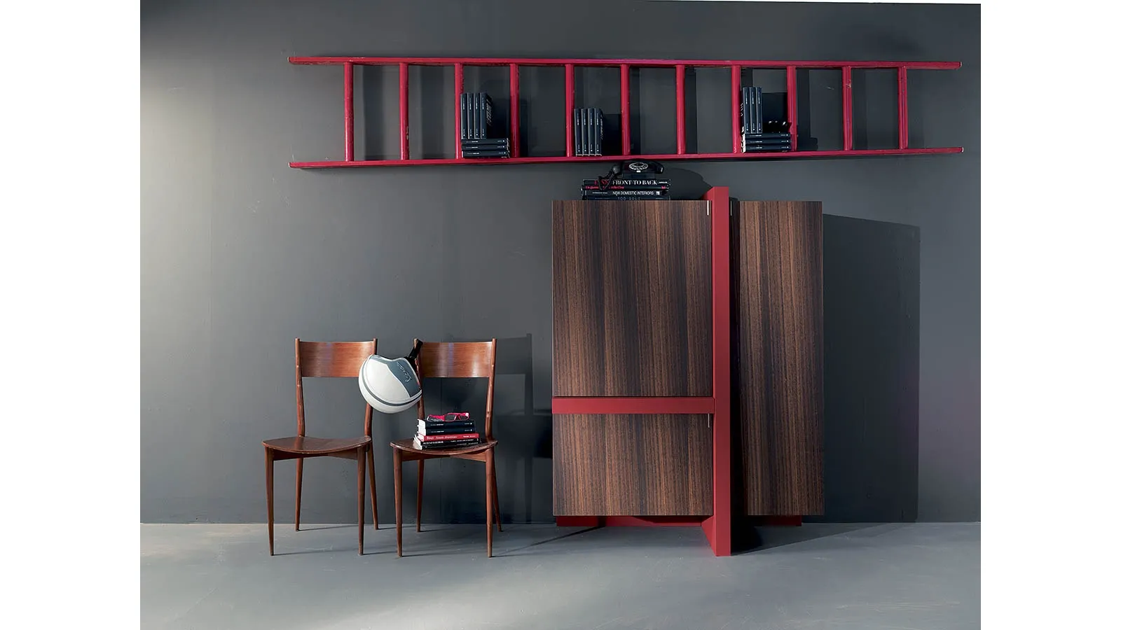 Madia T Line in Fimar wood
