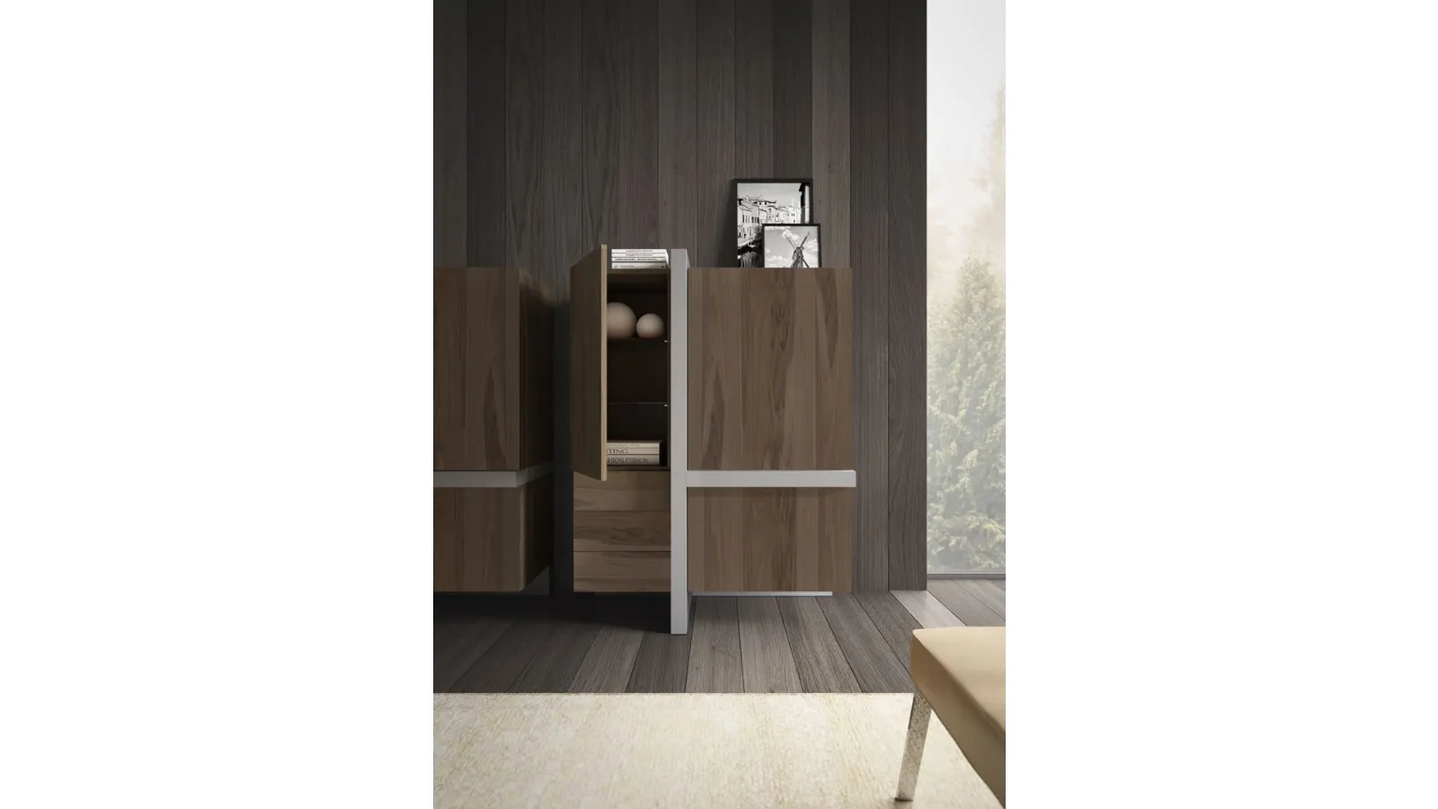 Madia T Line in Fimar wood