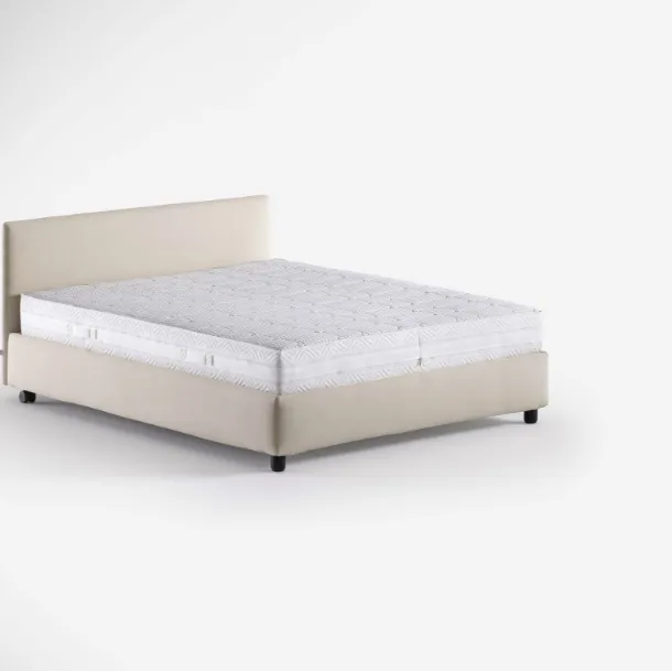 B-Air mattress with pneumatic memory foam, airsense memory foam, and pocket springs by Flou