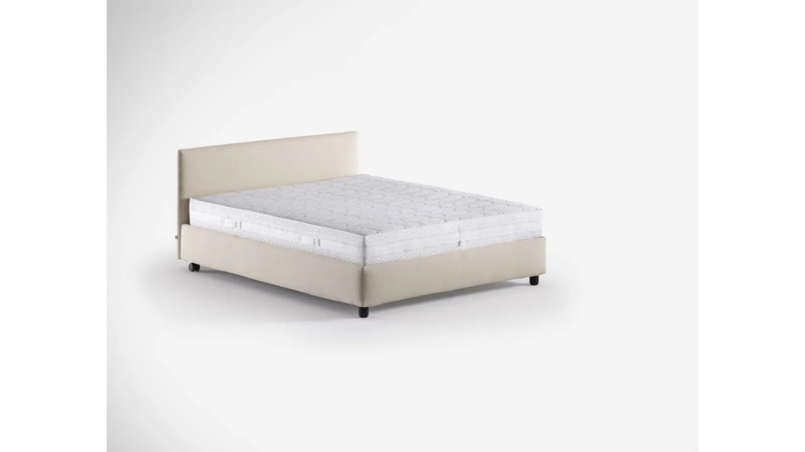 B-Air mattress with pneumatic memory foam, airsense memory foam, and pocket springs by Flou