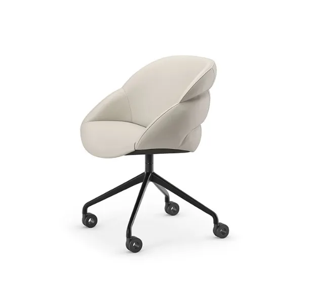 Camilla Wheels swivel office chair by Cattelan Italia