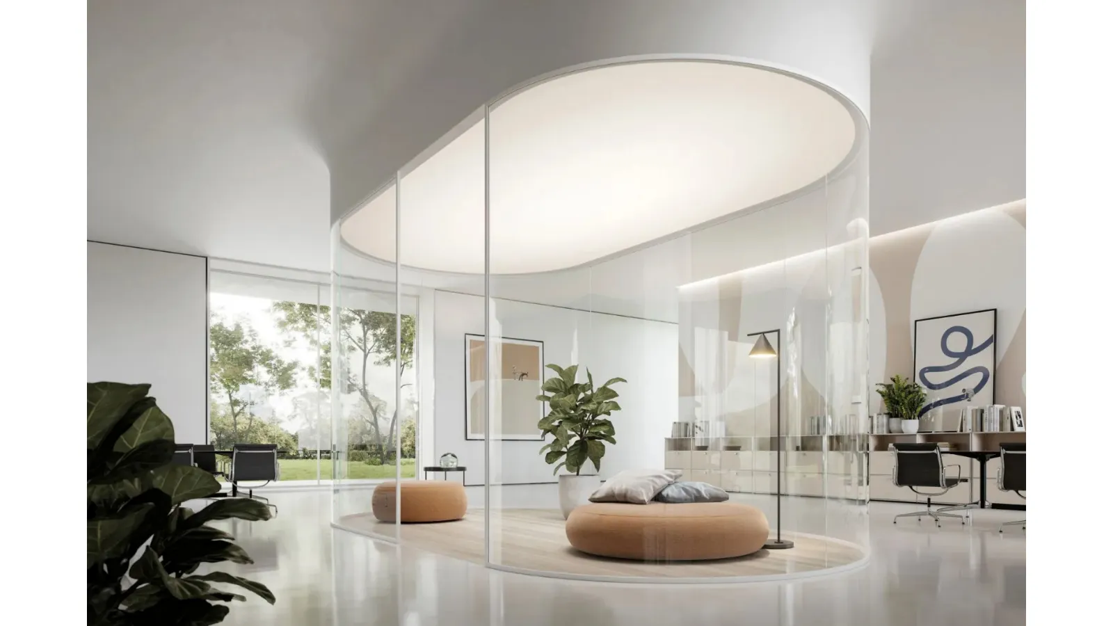 Tao Curved Wall by Doal
