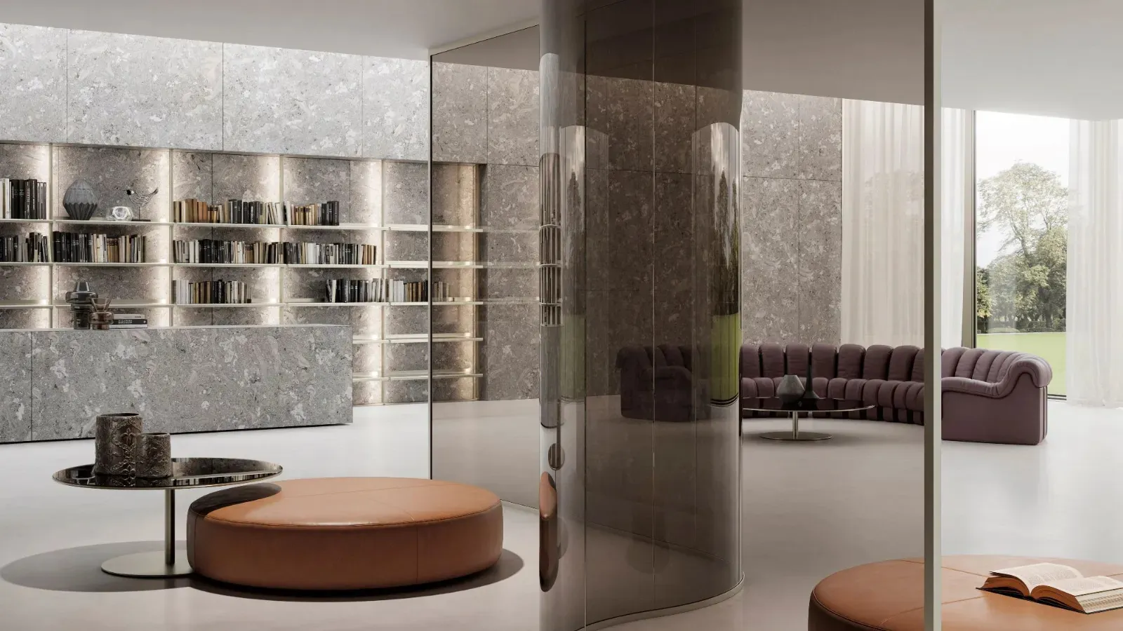 Tao Curved Wall by Doal