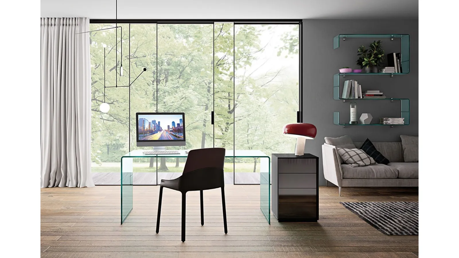 Rialto Operational Desk by Fiam