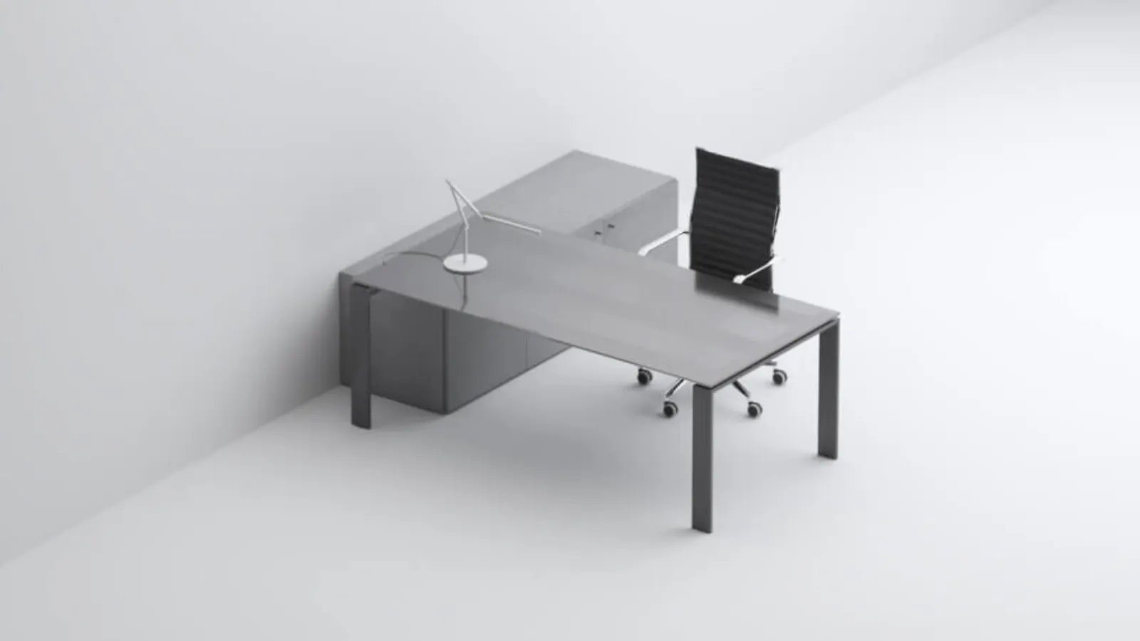 SM2576 Executive Desk by Zalf