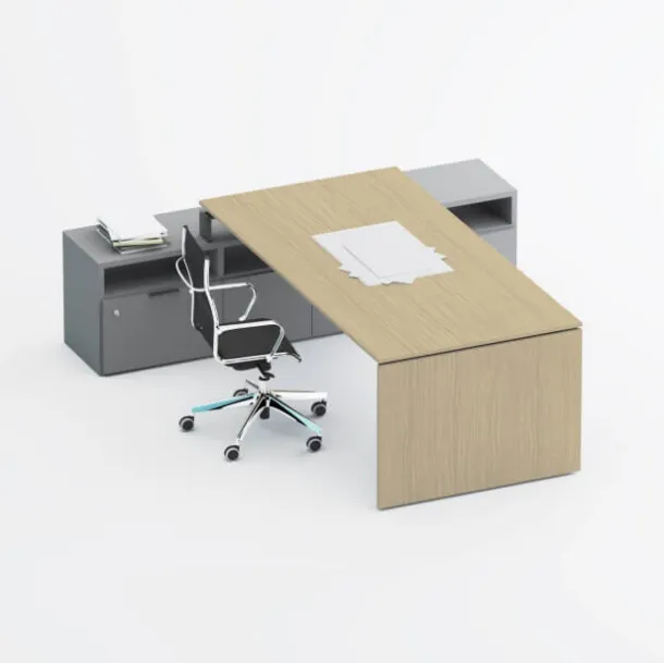 SM2577 Executive Desk by Zalf