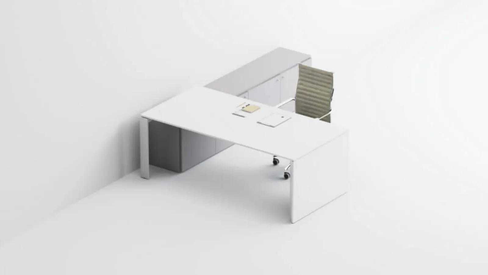 SM2578 Executive Desk by Zalf