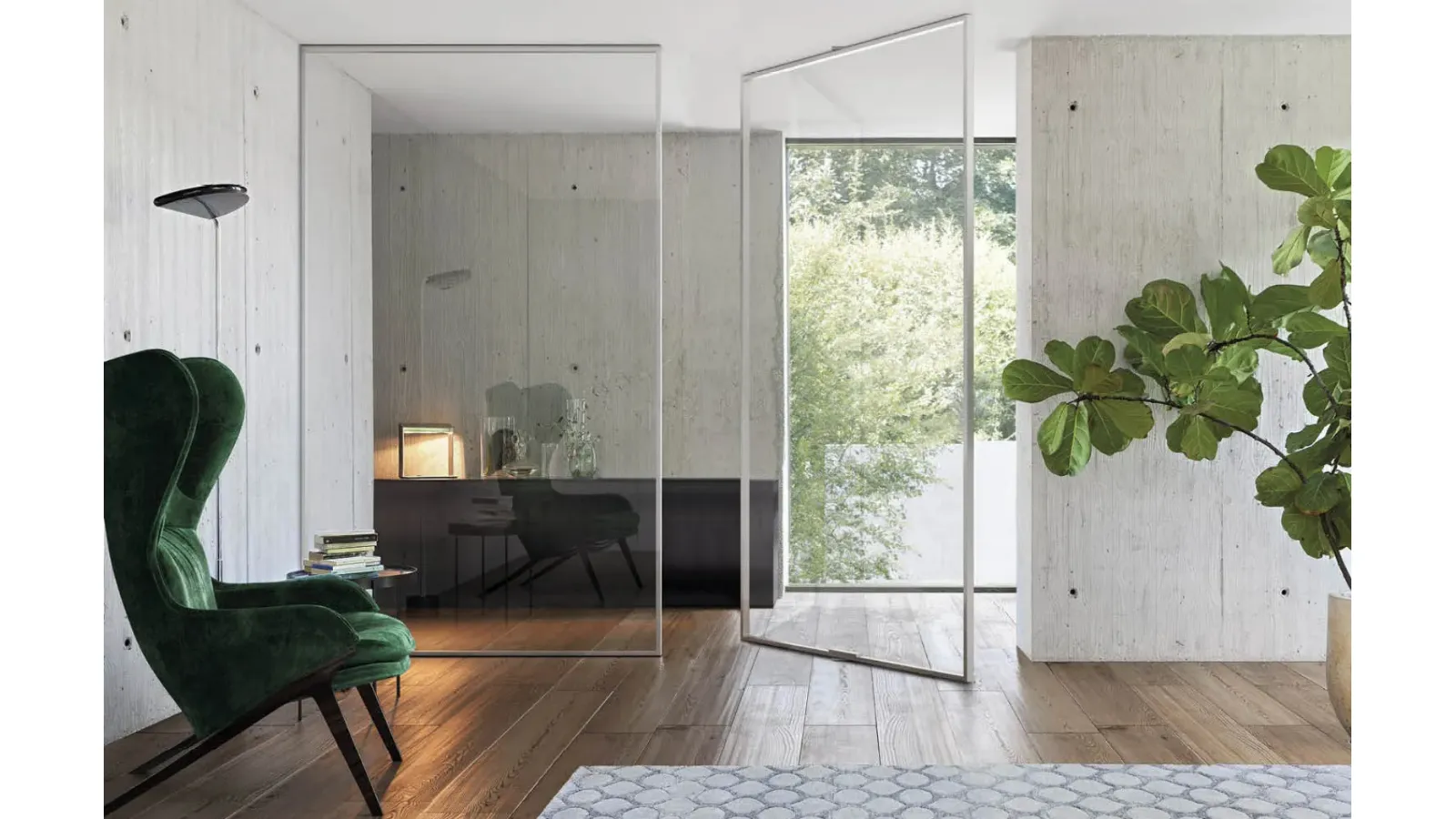 Gaia internal partition door by Doal