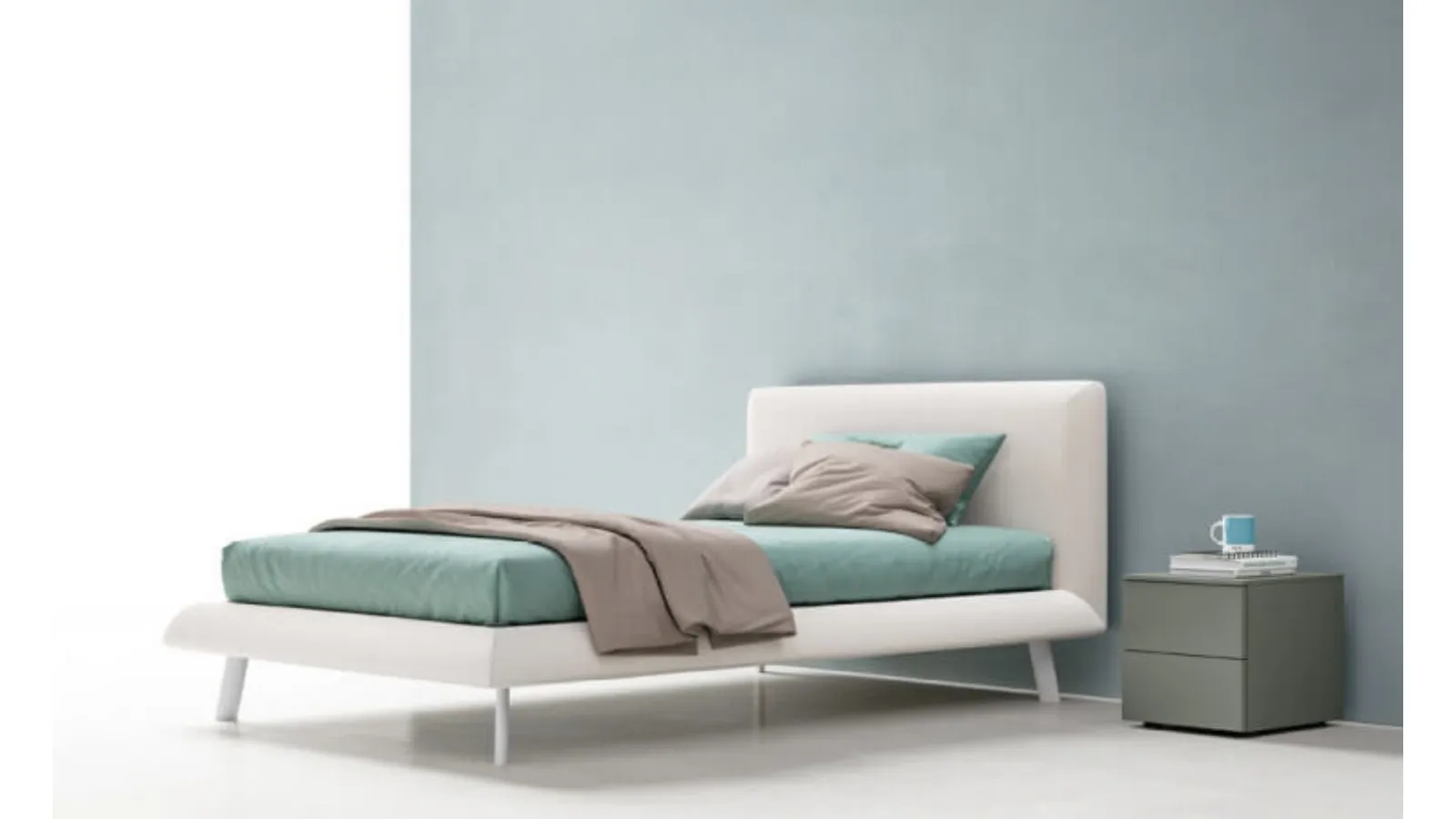 Single Blunt bed by Zalf