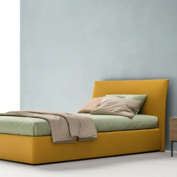 Slim Single Bed by Zalf
