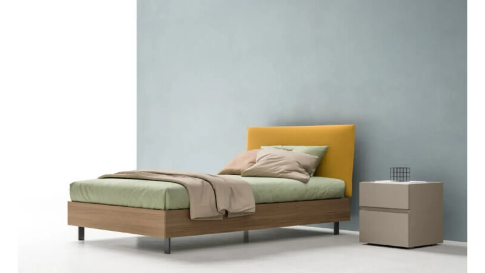 Single Soft Bed by Zalf