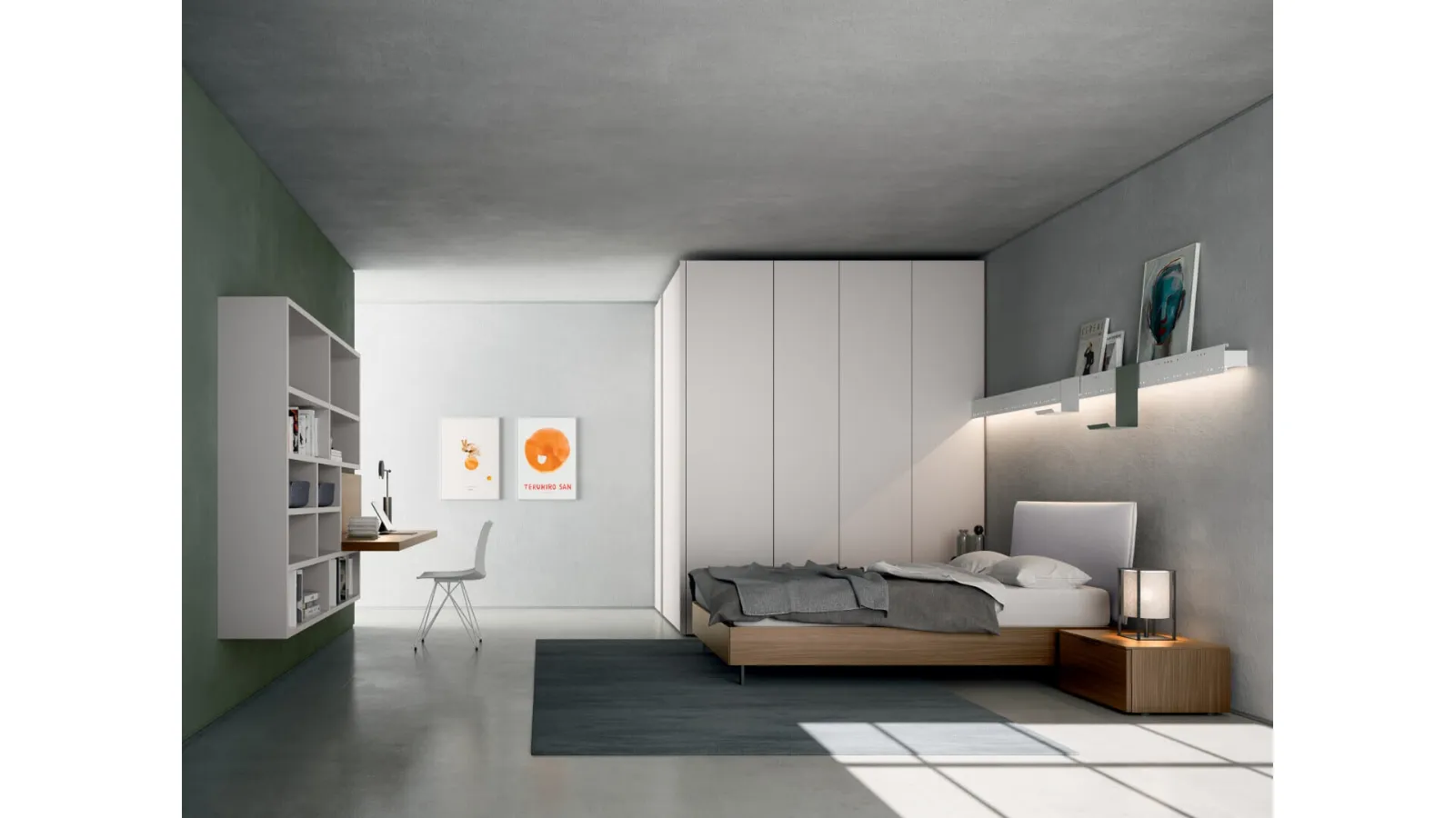 Single Soft Bed by Zalf